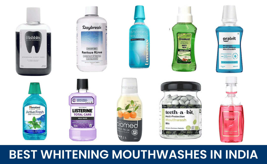 Best Whitening Mouthwashes in India